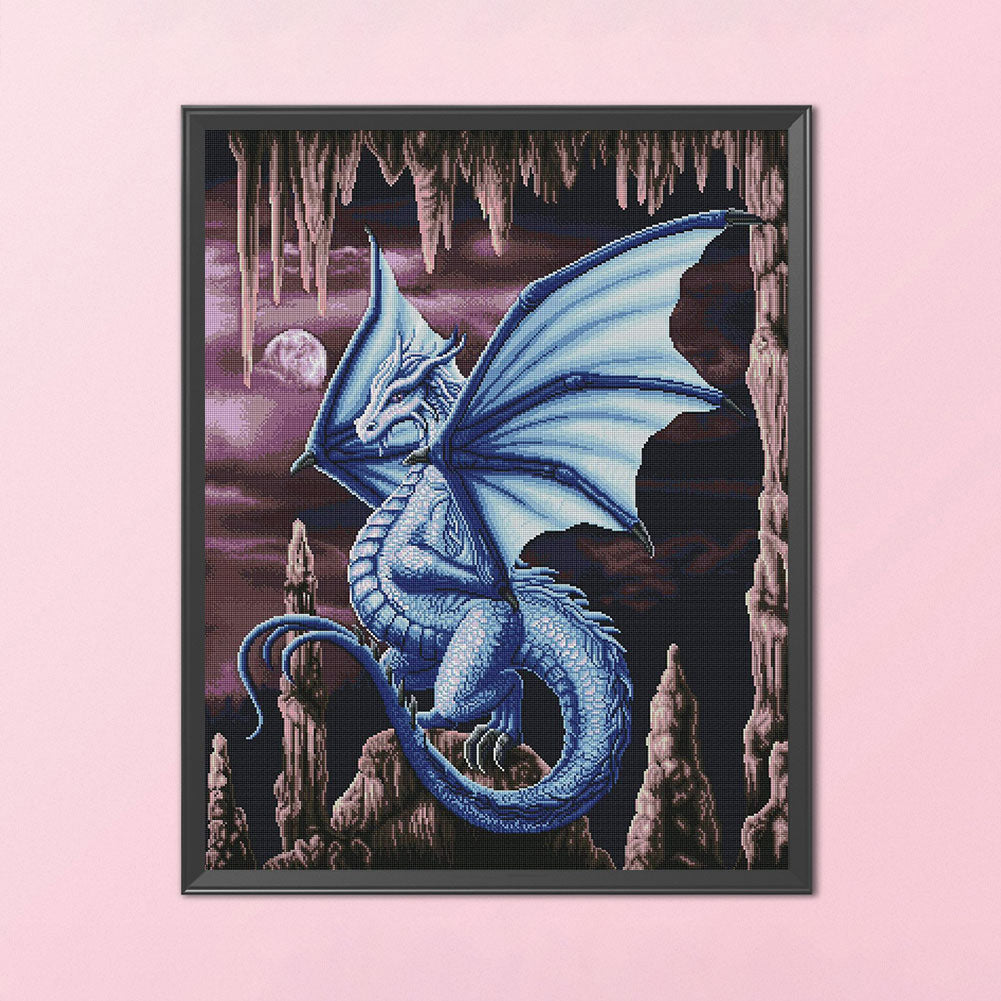 Pterosaur In The Valley - 11CT Stamped Cross Stitch 40*50CM