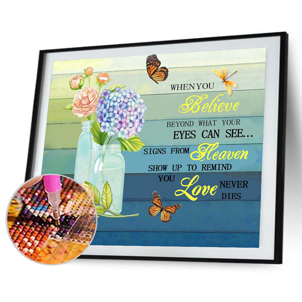 Flowers And Herbs In English - Full Round Drill Diamond Painting 50*40CM