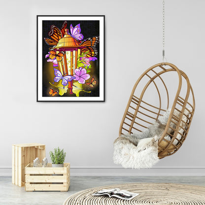 Butterfly - Full Round Drill Diamond Painting 30*40CM