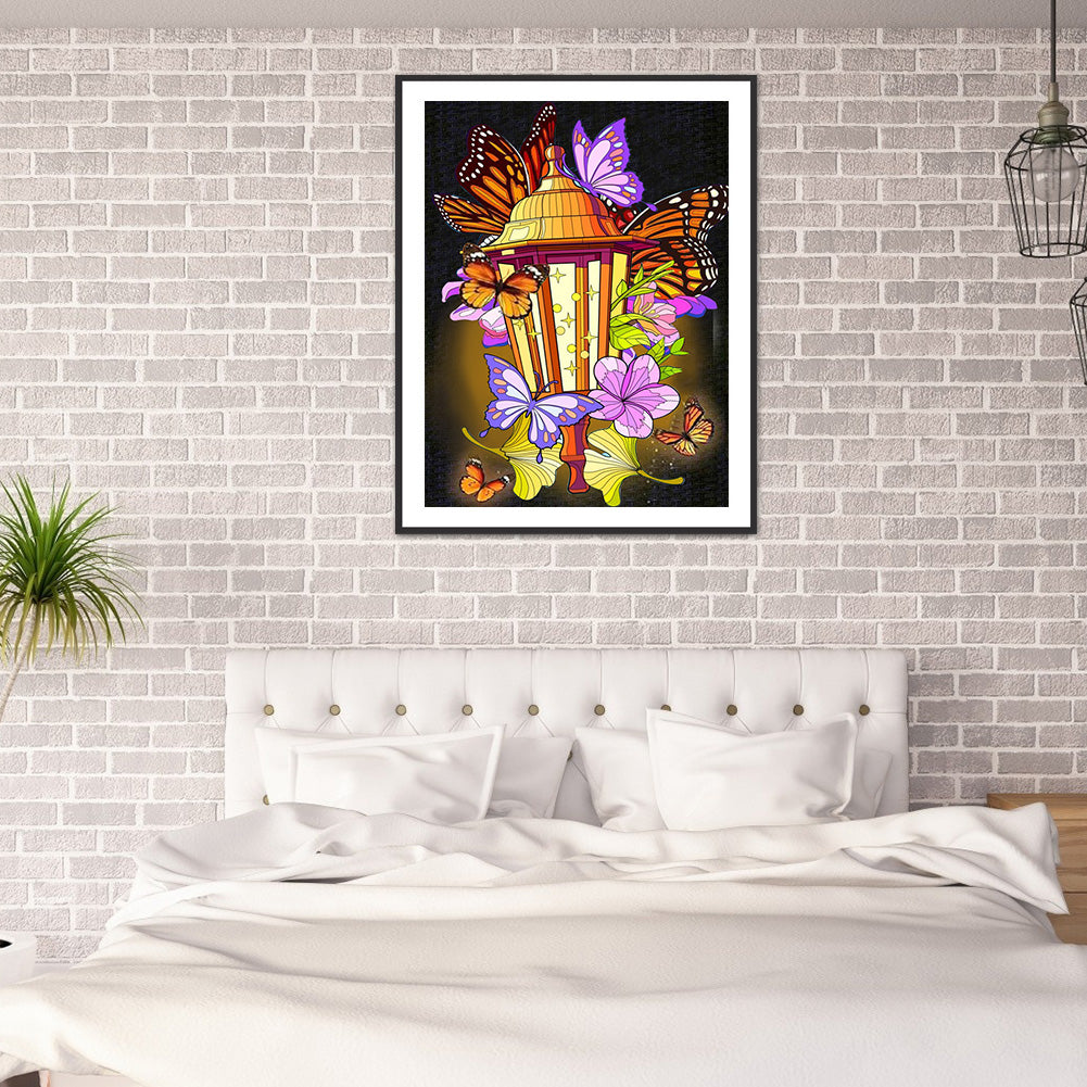 Butterfly - Full Round Drill Diamond Painting 30*40CM