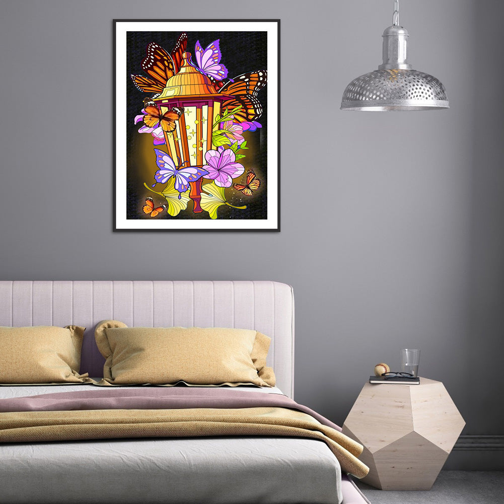 Butterfly - Full Round Drill Diamond Painting 30*40CM