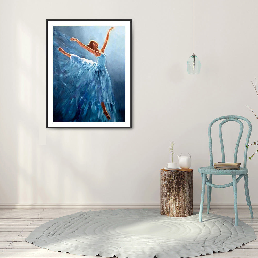 Female Dancer - Full Round Drill Diamond Painting 50*60CM