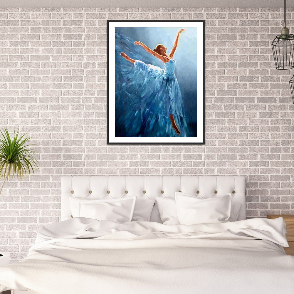 Female Dancer - Full Round Drill Diamond Painting 50*60CM