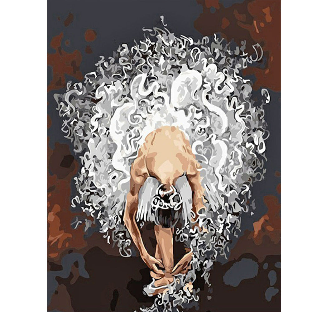 Female Dancer - Full Round Drill Diamond Painting 50*60CM