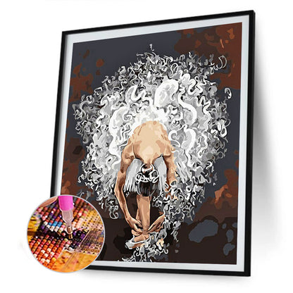 Female Dancer - Full Round Drill Diamond Painting 50*60CM