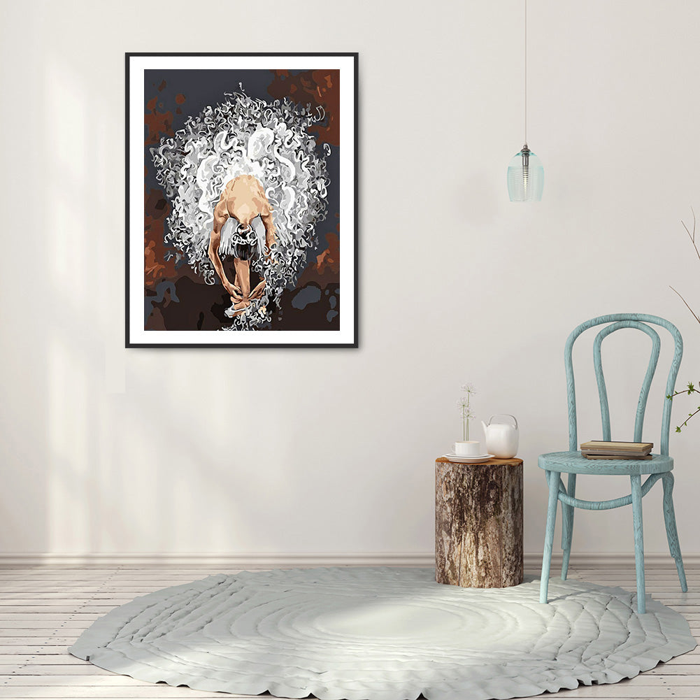 Female Dancer - Full Round Drill Diamond Painting 50*60CM