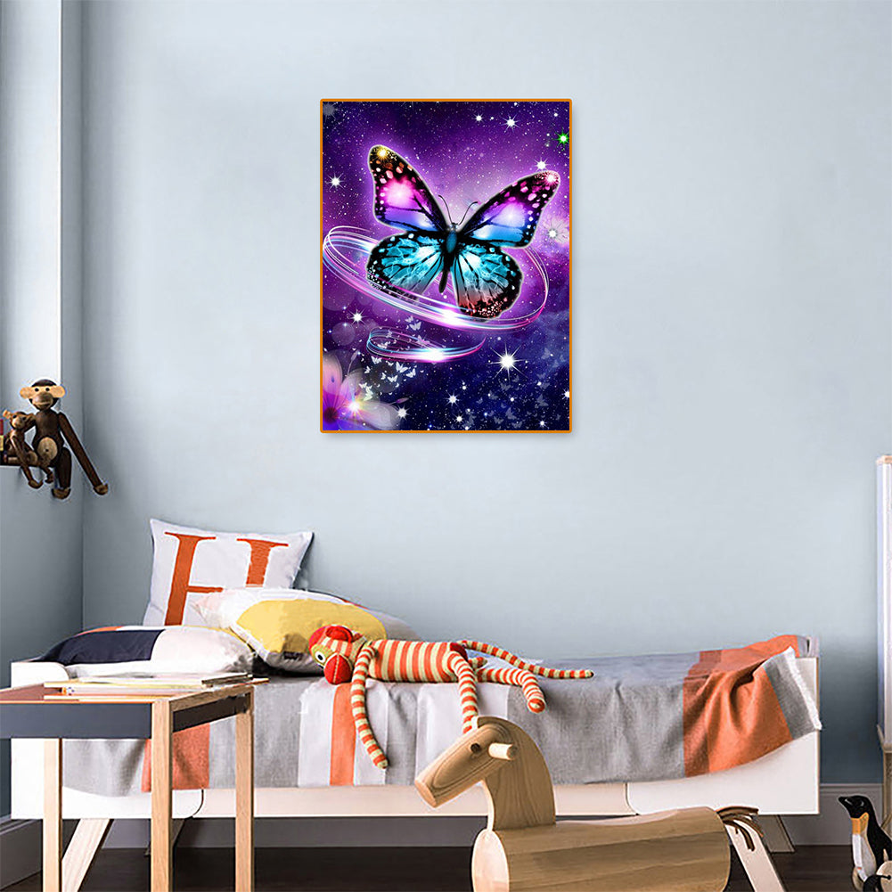 Butterfly - Full Square Drill Diamond Painting 30*40CM