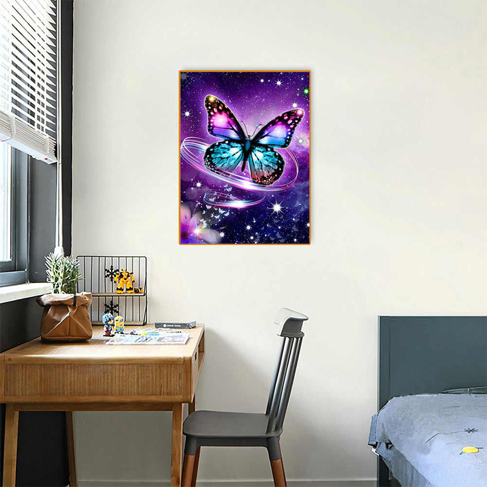 Butterfly - Full Square Drill Diamond Painting 30*40CM