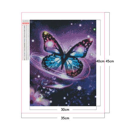 Butterfly - Full Square Drill Diamond Painting 30*40CM