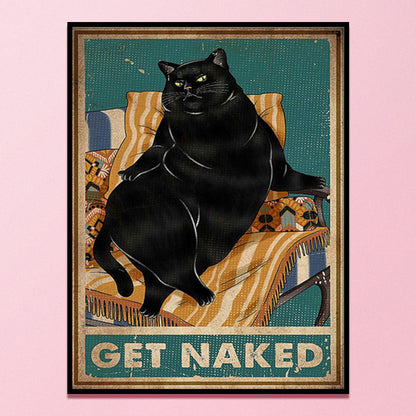 Naked Pussy - 11CT Stamped Cross Stitch 40*57CM