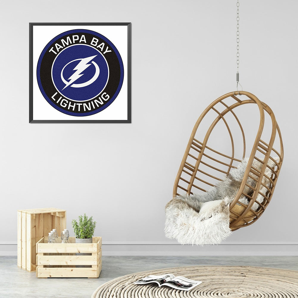 Tampa Bay Chargers Logo - Full Round Drill Diamond Painting 40*40CM