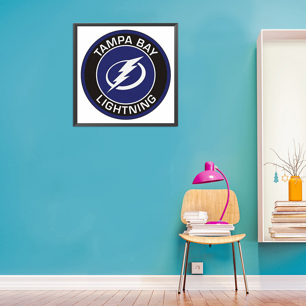 Tampa Bay Chargers Logo - Full Round Drill Diamond Painting 40*40CM