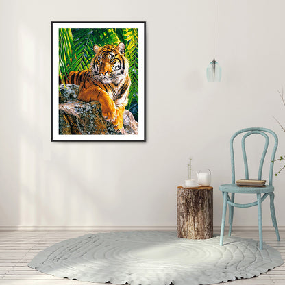 Tiger - Full Round Drill Diamond Painting 30*40CM