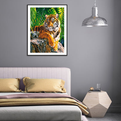 Tiger - Full Round Drill Diamond Painting 30*40CM