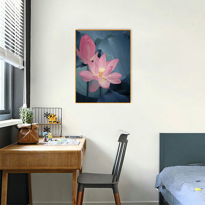 Lotus - Full Round Drill Diamond Painting 30*40CM