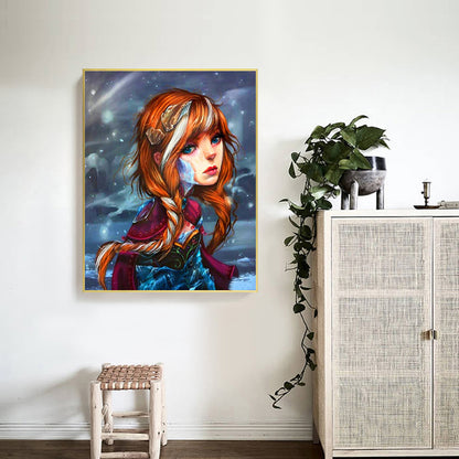 Gothic Woman - Full Round Drill Diamond Painting 40*50CM