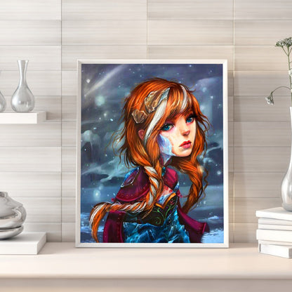 Gothic Woman - Full Round Drill Diamond Painting 40*50CM