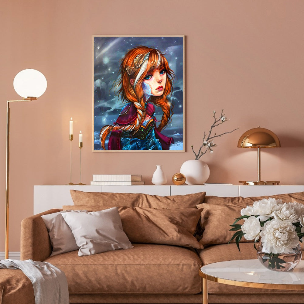 Gothic Woman - Full Round Drill Diamond Painting 40*50CM