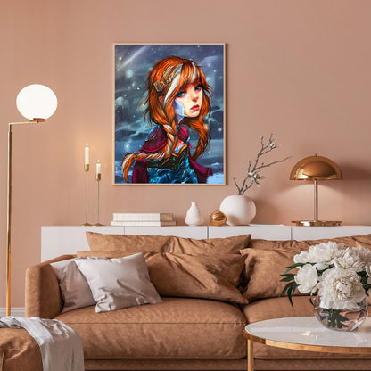 Gothic Woman - Full Round Drill Diamond Painting 40*50CM