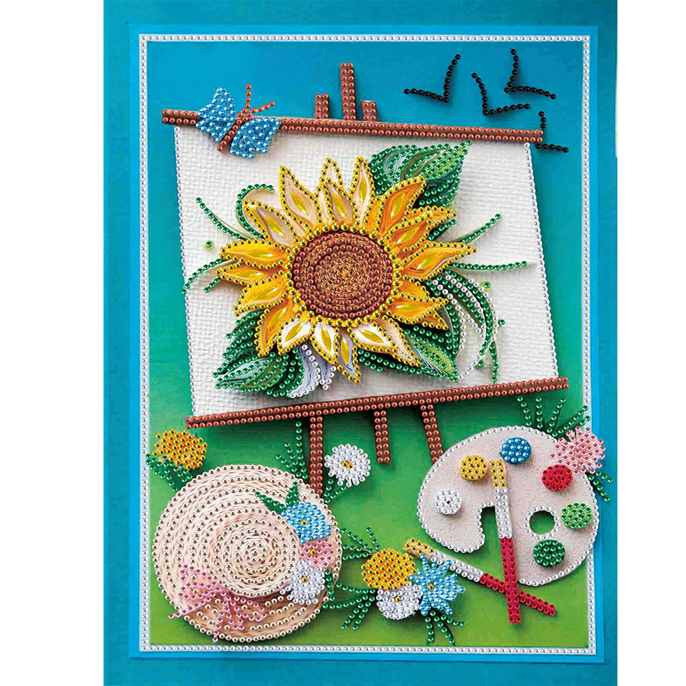 Quilling Paper - Special Shaped Drill Diamond Paiting 30*40CM