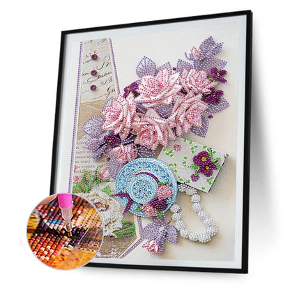 Quilling Paper - Special Shaped Drill Diamond Paiting 30*40cm