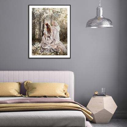 Couple - Full Round Drill Diamond Painting 30*40CM