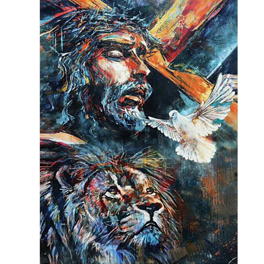 Man - Full Round Drill Diamond Painting 30*40CM
