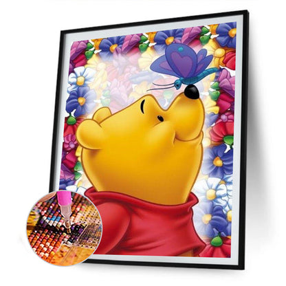 Winnie The Pooh - Full Round Drill Diamond Painting 30*40CM