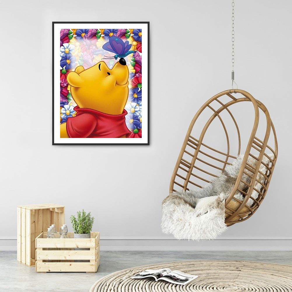 Winnie The Pooh - Full Round Drill Diamond Painting 30*40CM
