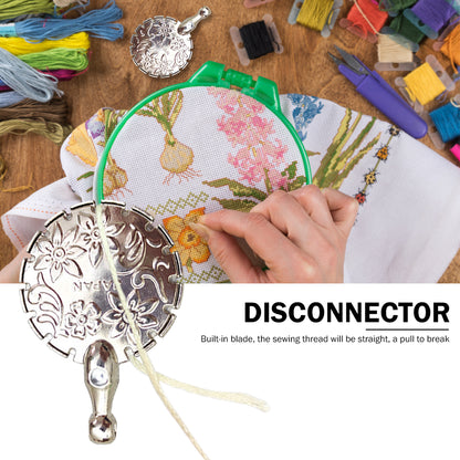 Secant Yarn Thread Cutter DIY Sewing Tools Pendant Metal Thread Breaker