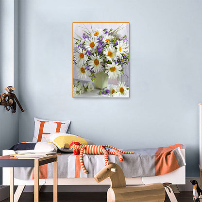 Flower - Full Round Drill Diamond Painting 30*40CM