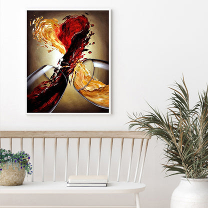 Wine - Full Square Drill Diamond Painting 50*60CM