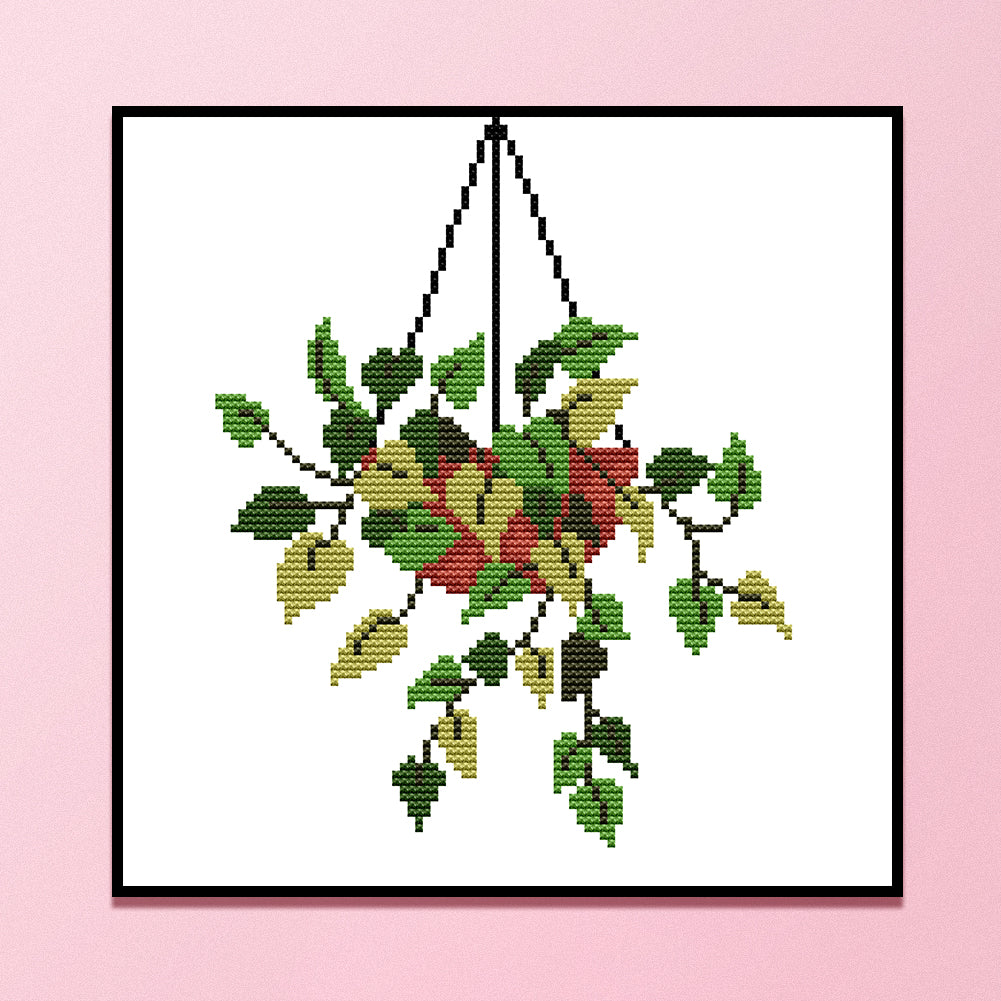 Gondola - 14CT Stamped Cross Stitch 25*25CM