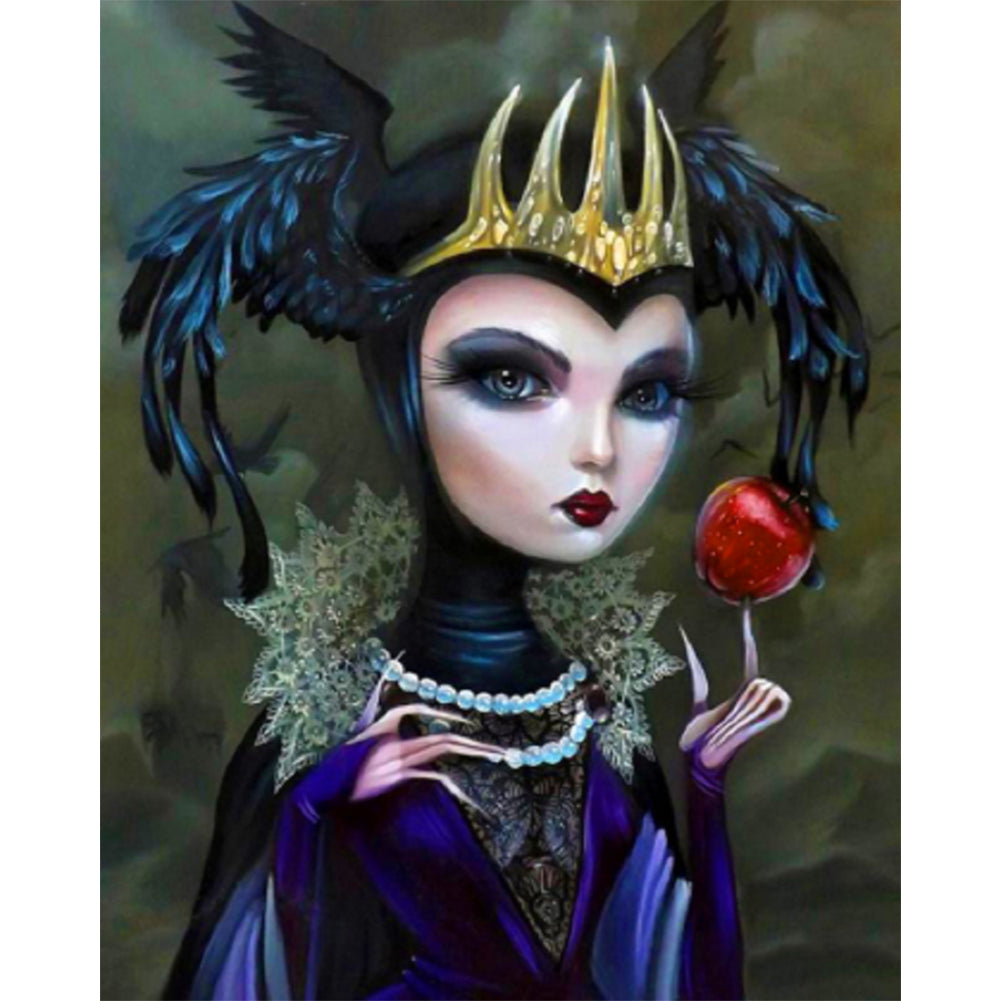 Gothic Woman - Full Round Drill Diamond Painting 50*60CM