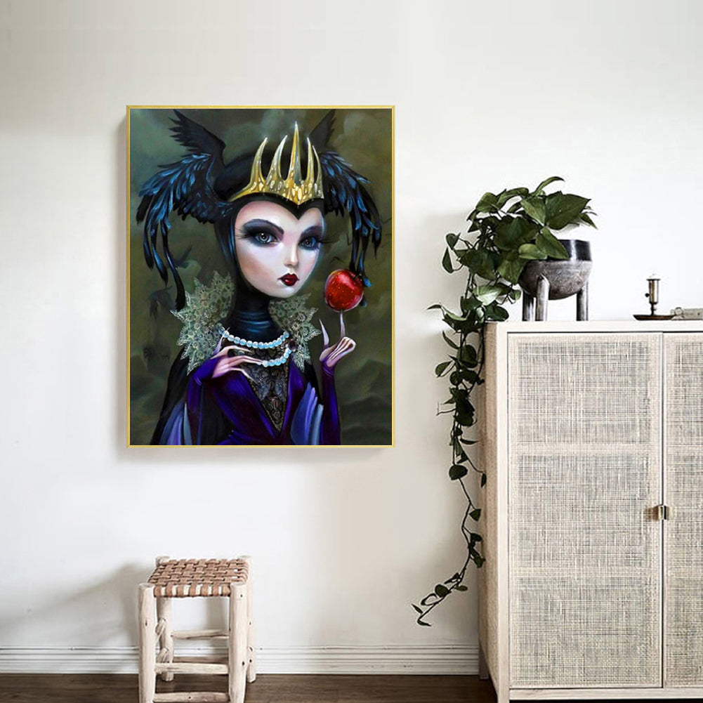 Gothic Woman - Full Round Drill Diamond Painting 50*60CM