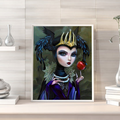 Gothic Woman - Full Round Drill Diamond Painting 50*60CM