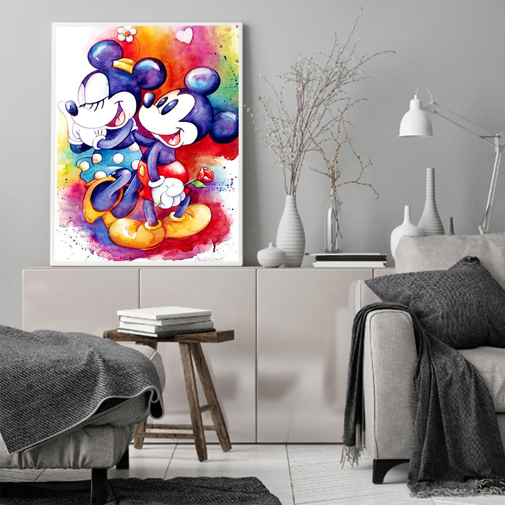 Mickey Mouse - Full Round Drill Diamond Painting 50*60CM