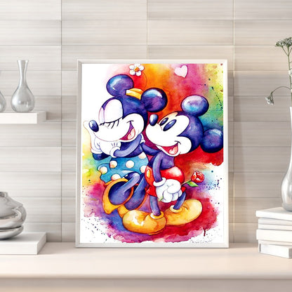 Mickey Mouse - Full Round Drill Diamond Painting 50*60CM