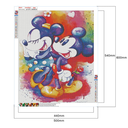 Mickey Mouse - Full Round Drill Diamond Painting 50*60CM