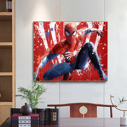 Spiderman - Full Round Drill Diamond Painting 60*50CM