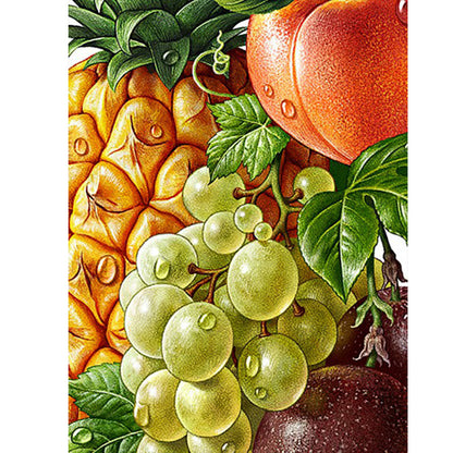 Fresh Fruits And Vegetables - Full Round Drill Diamond Painting 30*40CM