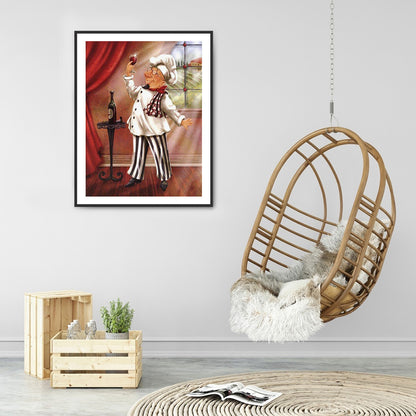 Chef - Full Round Drill Diamond Painting 50*60CM