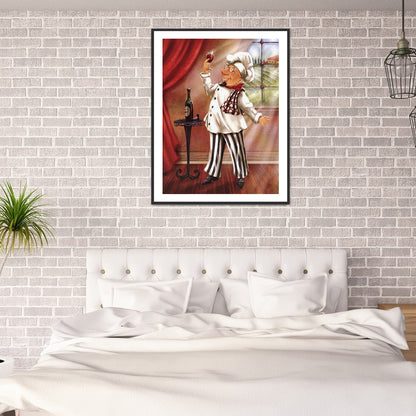 Chef - Full Round Drill Diamond Painting 50*60CM