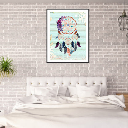 Dreamcatcher - Full Round Drill Diamond Painting 30*40CM