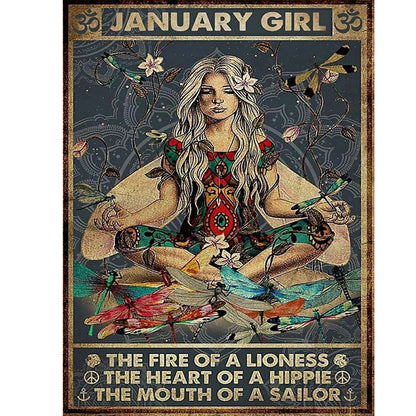 Figure Abstract Painting - Full Round Drill Diamond Painting 30*40CM