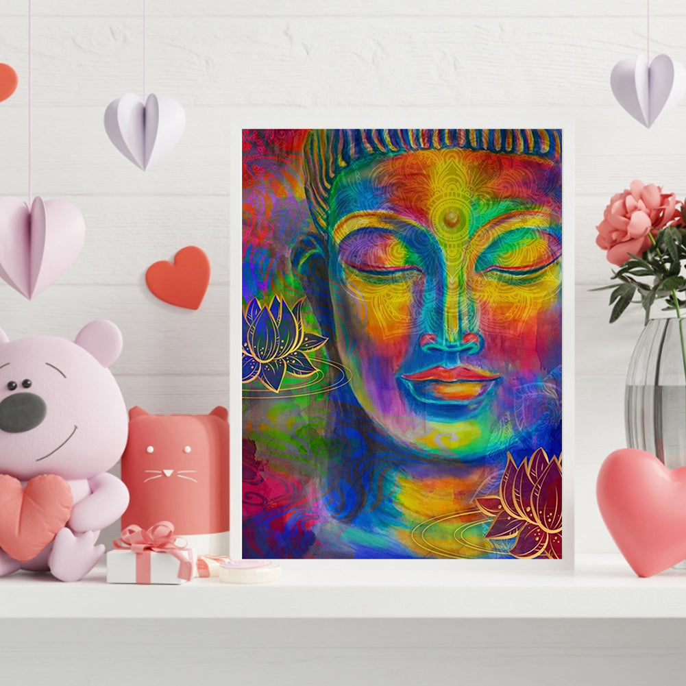 Buddha Statue - Full Square Drill Diamond Painting 30*40CM