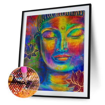 Buddha Statue - Full Square Drill Diamond Painting 30*40CM