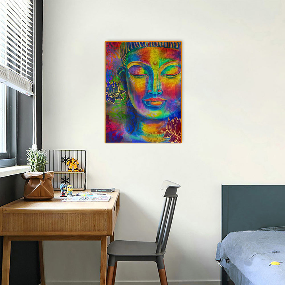 Buddha Statue - Full Square Drill Diamond Painting 30*40CM