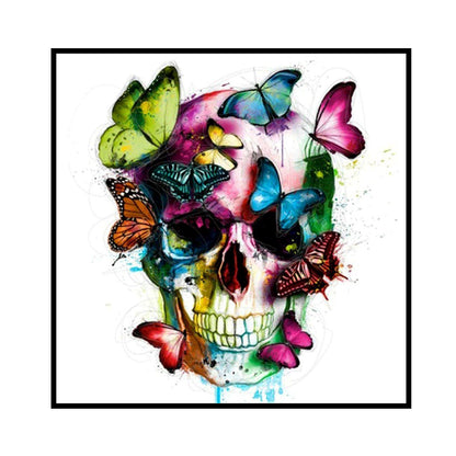 Skull - 11CT Counted Cross Stitch 40*40CM