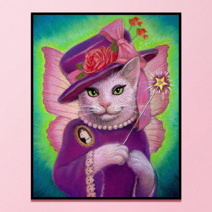 Cat - 11CT Stamped Cross Stitch 40*50CM